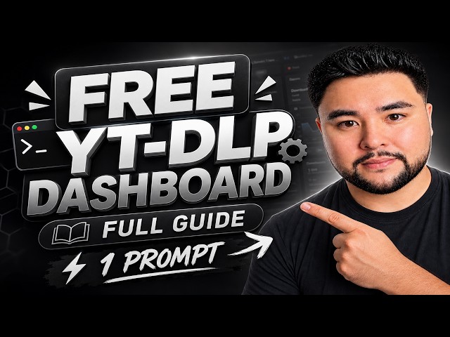 🔥 FREE YT-DLP Setup Guide + AI-Built Desktop App