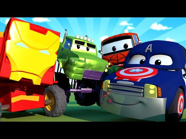 La Super Patrulla - Especial Avengers - Los Avengers salvan a Jeremy - Auto City | Dibujos animados