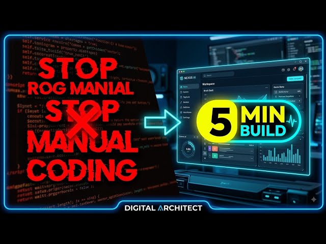 How I Built a Full AI Micro-SaaS in 5 Mins (Zero Code)