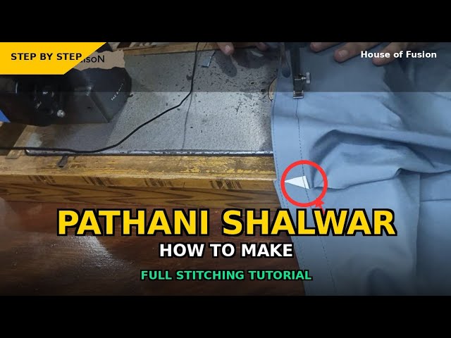 Stitch a Perfect Pathani Shalwar at Home! (Fast Tutorial)