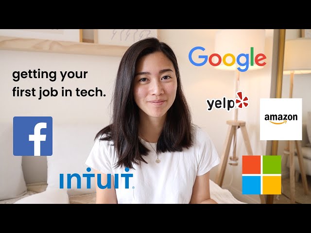 How to get your first tech job after college