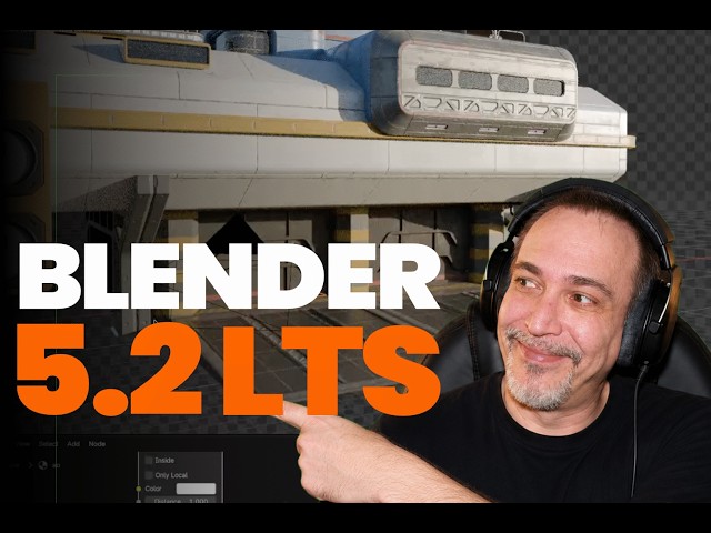 Testing Blender 5.2 LTS