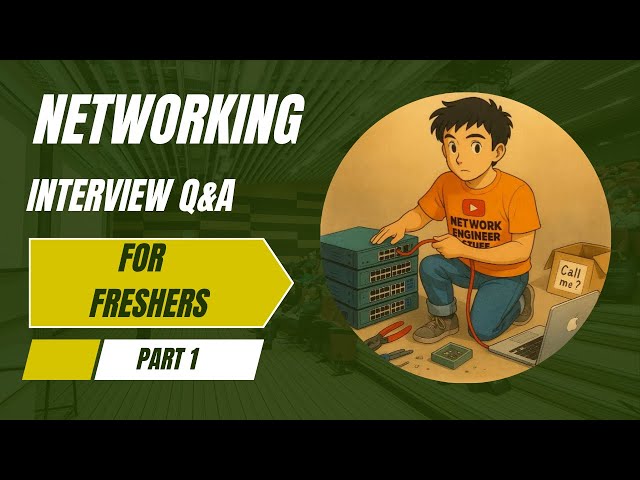 Network Interview Questions and Answers for Freshers | Part 1