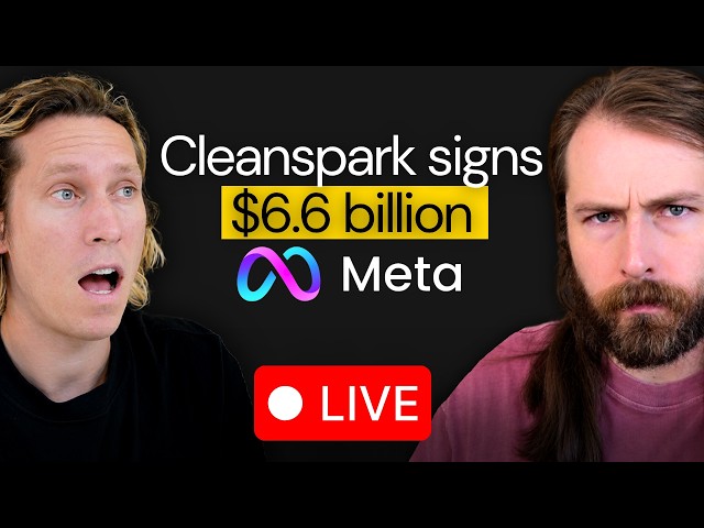 $CLSK announces $6.6 billion deal with META