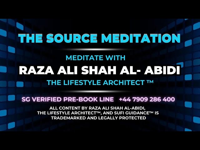 The Source Meditation | Sikka Dum | 112211 | Podcast No: 1222 | The Lifestyle Architect™