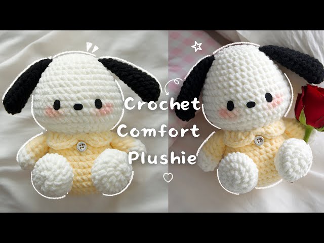 💗 How to crochet your own comfort plushie *easily* | A step-by-step crochet tutorial