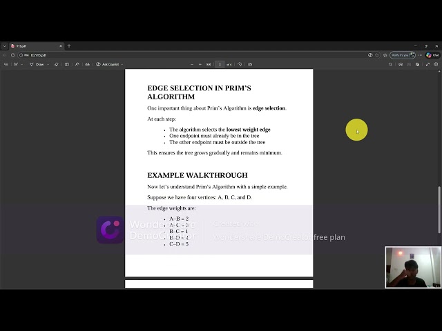 Prim's Algorithms (DSA)