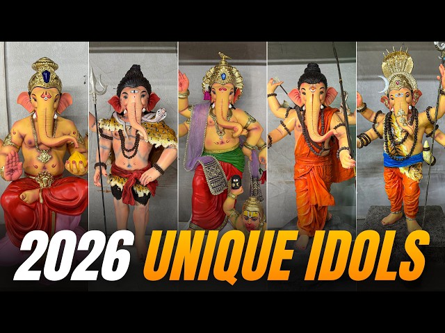 2026 Most Unique Idols of Panvelkar Arts at Mumbai 😍❤️ | Replicas Of Famous Ganpati Idols