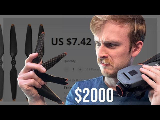 I bought Cheap Drone Propellers From Aliexpress