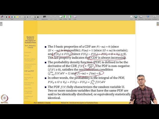 Lec18: Characterization of random variables and examples of PDF #swayamprabha