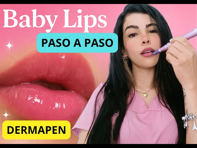 BB LIPS PASO A PASO | BB LIPS con DERMAPEN | CLASE GRATIS 2025 | Tutorial BB lips |BB lips en casa