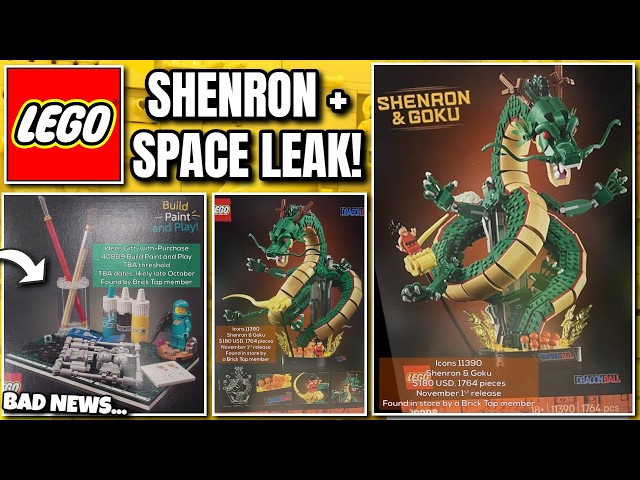 ¡SE FILTRARON LOS SETS DE LEGO DRAGON BALL SHENRON Y ESPACIO!? ¡GUAU!