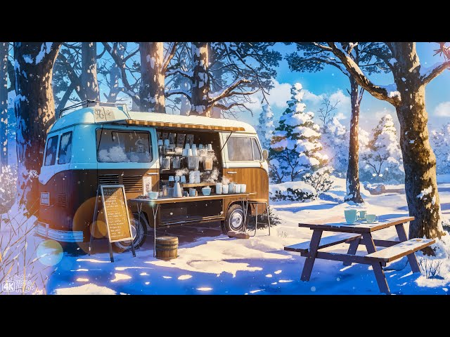 Early Winter Morning In The Winter Park ❄ Lofi Coffee Shop ❄ Winter Lofi Songs To Warm Your Hearts