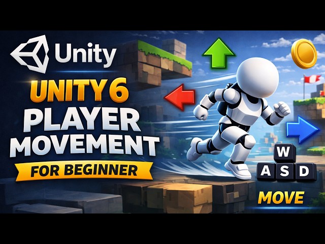How to Make Player Movement in Unity 6 (Step by Step) #unity6 #tutorial #beginners
