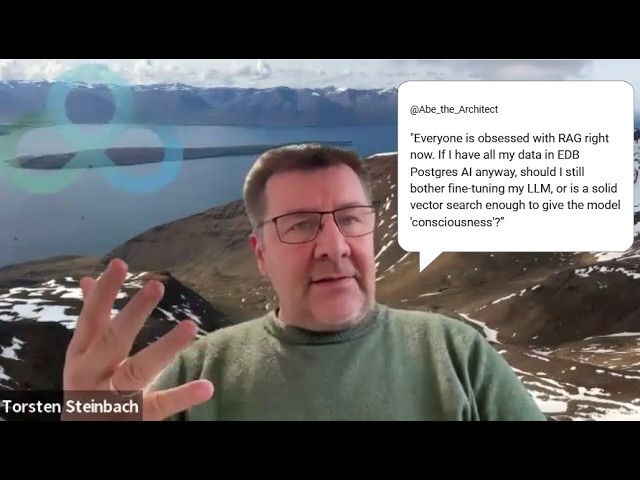 Postgres Architect Answers AI & Data Questions From the Internet | EDB "Postgres Unfiltered" Series
