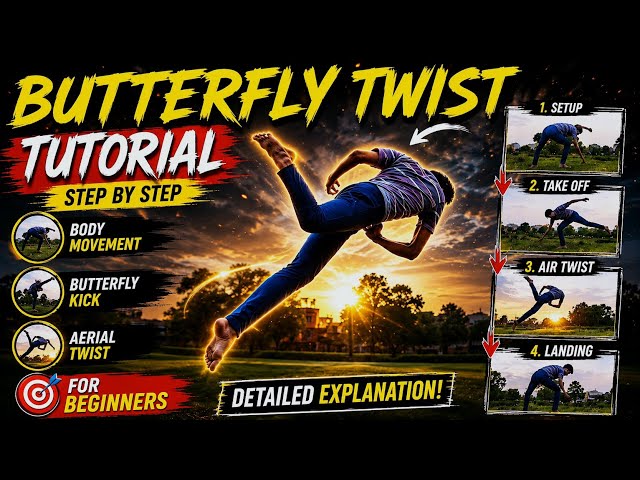 Butterfly Twist Tutorial | Easy to Understand Step-by-Step Breakdown 💯