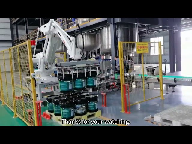 ABB Robotic Barrel Palletizing System