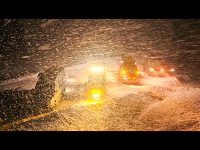 Surviving MONSTER BLIZZARD in Heavy Whiteout SNOW STORM. Off-Grid Van Life Winter Camping [REAL]