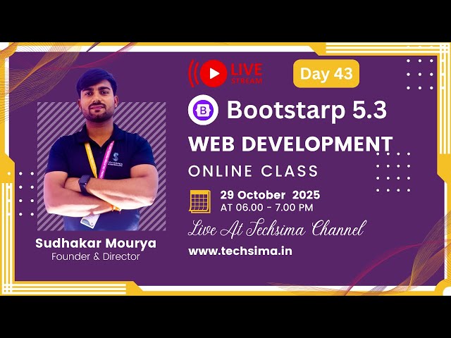 Modern Responsive Website Using Bootstrap 5.3 | Mobile-Friendly Design | Bootstrap 5.3 | #bootstrap5