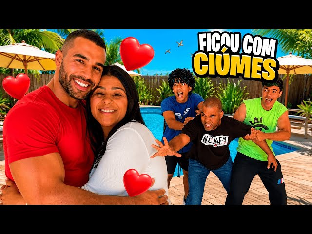 ESTEVÃO AND GABRIEL'S DAD GOT SO JEALOUS OF THEIR MOM! DID A FIGHT BREAK OUT?😱