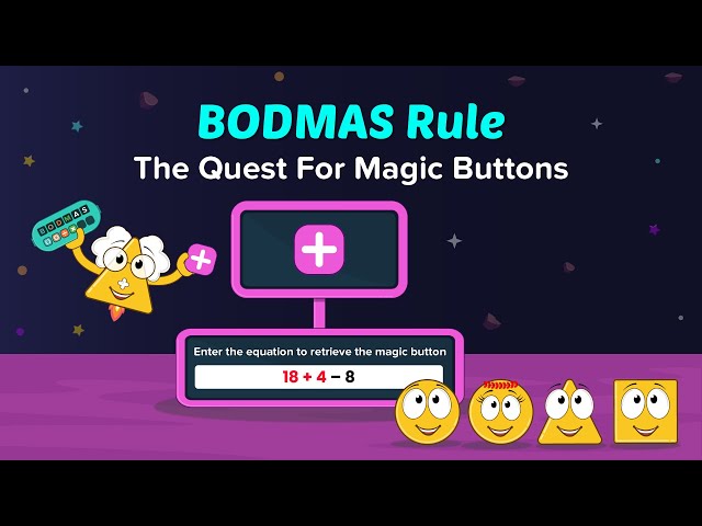 Math Story : BODMAS Rule | The Quest For Magic Buttons | Home School | Kids Bedtime Story | Maths