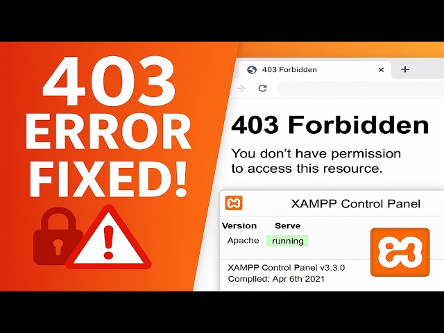 XAMPP 403 Error? Here's What's Actually Wrong