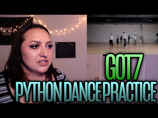 GOT7 'PYTHON' Dance Practice Reaction