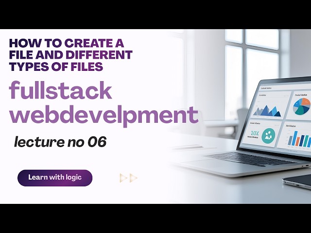 🚀 VS Code Masterclass | Creating Different Types of Files & Understanding File Extensions