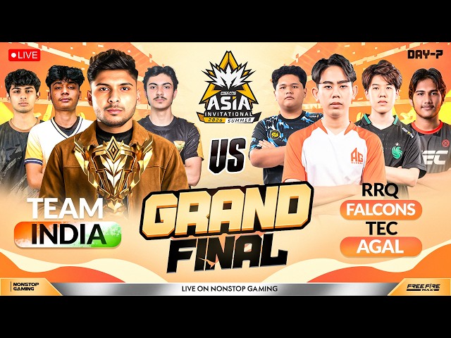FFMAI GRAND FINALE  WATCH PARTY 🇮🇳 🔥 || TEAM INDIA 🇮🇳 vs AG, RRQ, TEC, FLCN  #iqoo15r #nonstopgaming