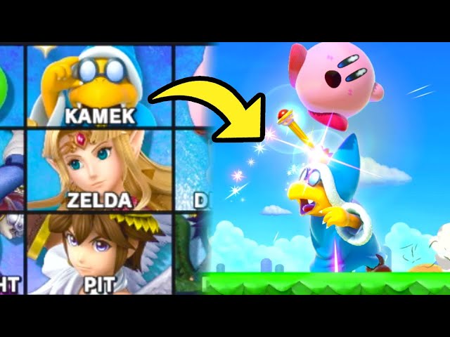 They Added Kamek to Smash Ultimate