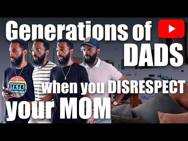 DIfferent generations of Dads when you disrespect your Mom #comedy #theclassiiics #funny #dad