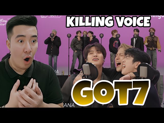 GOT7 - KILLING VOICE -  PYTHON, 하지하지마, Lullaby, 고마워 | 딩고뮤직| REACTION