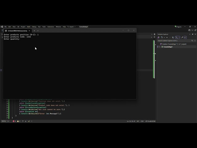 Error handling part 2