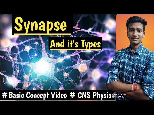 Synapse|| CNS Physio ||Lectures||MBBS ||hindi|| Ashish
