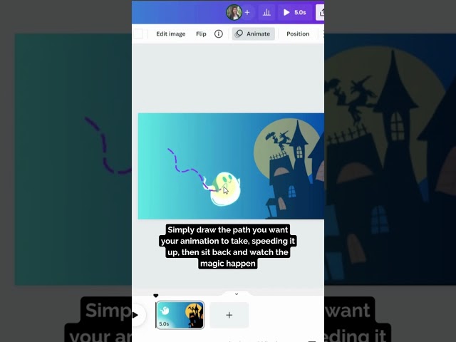 Canva tutorial of Create an Animation