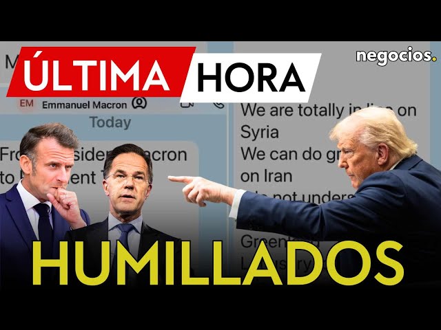 BREAKING NEWS | Trump humiliates Rutte and Macron, leaking private messages to ridicule them