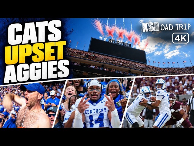 KENTUCKY UPSET TEXAS A&M An Unforgettable Day at Kyle Field | KSR Road Trip
