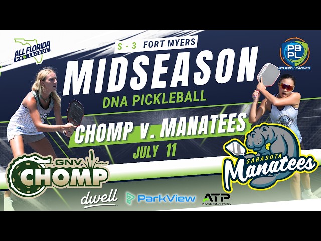 AFPL MIDSEASON - GNV Chomp v. Sarasota Manatees