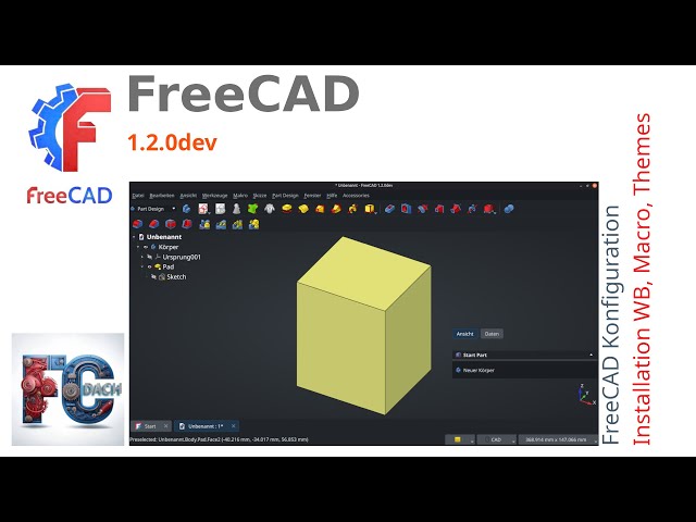 FreeCAD 1.2.0dev - Configuration and Setup