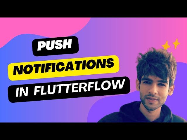 Push Notifications in FlutterFlow with Firebase | FlutterFlow Tutorial for Beginners