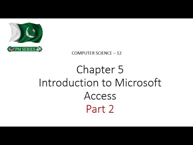 Lecture 19, Chapter 5 - Part 2, 2nd year, Computer Science