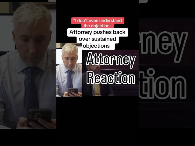 Lawyer Reaction: Is this Trial Attorney Going Too Far???
