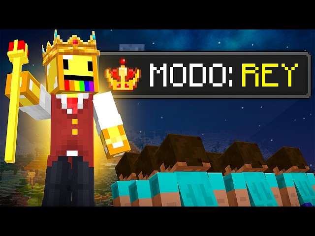 I Became the KING of the Server in Minecraft