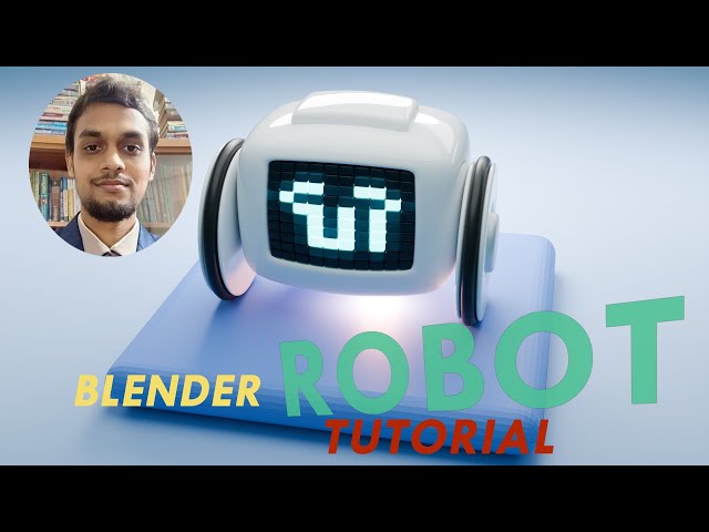 Blender3D Robot Tutorial  || SS Animation Studio || #blender3d #blendertutorial #3dmodeling