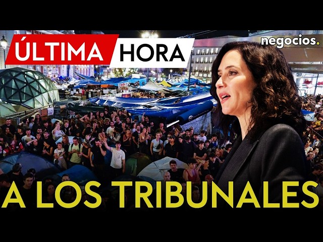 BREAKING NEWS | Ayuso’s Ultimatum: Takes the Government to court over the Sol encampment