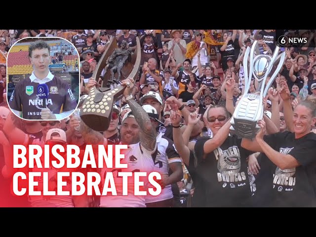 Brisbane becomes sporting capital of Australia as fans celebrate NRL triumph