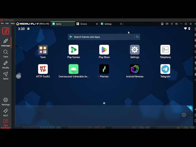 05.  Intercept android app via ADB and QRcode scan
