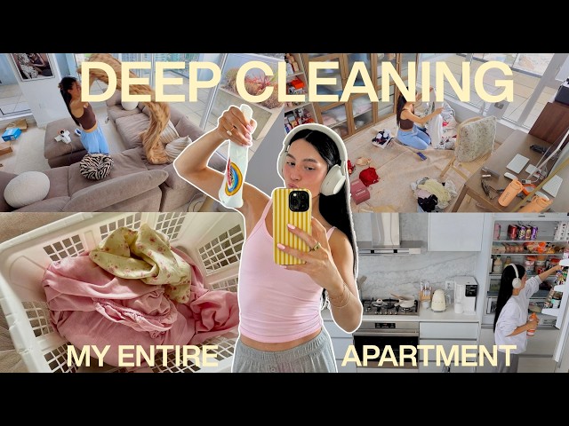 extreme summer DEEP CLEAN + ORGANIZATION 🫧 decluttering + organizing *satisfying*