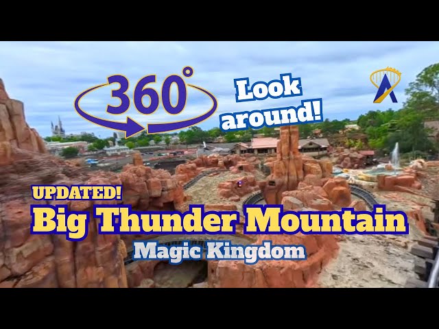 360 Degree Video of New Big Thunder Mountain at Magic Kingdom