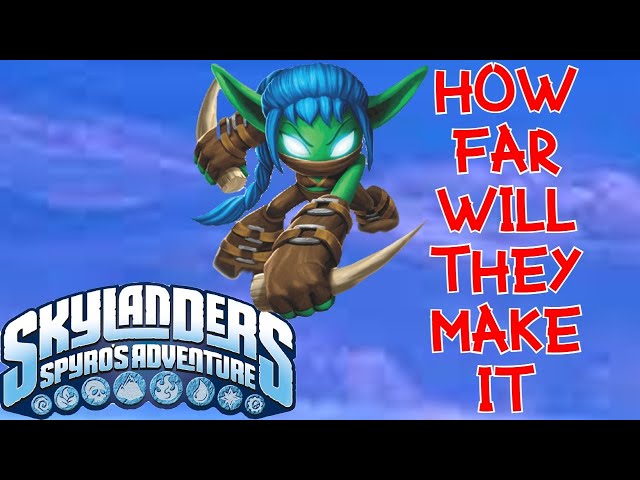 How far can Stealth Elf make it in Skylanders Spyro's Adventure?